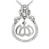 Pendentif en argent pour femme Ref 8300198 (Lot 50 pcs)