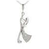 Pendentif en argent pour femme Ref 8300206 (Lot 50 pcs)