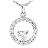 Pendentif en argent pour femme Ref 8300506 (Lot 50 pcs)