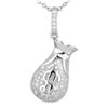 Pendentif en argent pour femme Ref 8300567 (Lot 50 pcs)