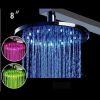 Pommeau de douche lumineux 8' 8 leds - POMDCH0013 (Lot 12 pcs)