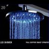 Pommeau de douche lumineux 20' 12 leds - POMDCH62 (Lot 5 pcs)