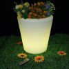 Pot de fleurs lumineux 29 x 27 cm (Lot de 10 pièces)