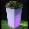 Pot de fleurs lumineux 70 x 40 cm (Lot de 10 pièces)