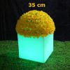 Pot de fleurs lumineux 35 x 35 cm (Lot de 10 pièces)