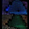 Rideau de leds vidéo 4 x 6 mètres - Pixel 9 cm