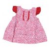 Robe à fleurs rouges pour fille de 12 mois à 3 ans (Lot 50 pcs)