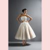 Robe de mariage en organza - Modèle WH617