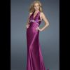 Robe de soirée en satin Spandex - Modèle ED148