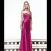 Robe de soirée en satin Spandex - Modèle ED711