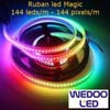 Ruban led Magic SMD 5050 144 leds/m 1 led/pixel immergeable IP68 de marque Wedoo Led (Lot de 100 mètres)