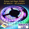 Ruban led Magic RGBW SMD 5050 60 leds/m 1 led/pixel étanche IP65 de marque Wedoo Led (Lot de 100 mètres)