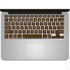 Stickers pour clavier laptop Apple - Ref STKLAP15 (Lot 100 pcs)