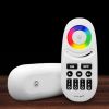 Télécommande à boutons pour contrôleurs RGB et RGBW 4 zones (Lot de 10 pcs)
