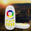 Télécommande tactile pour contrôleurs RGB et RGBW 4 zones (Lot de 10 pcs)