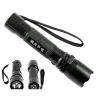 Torche T6 Police à leds 3W - Aluminium - 130 Lumens (Lot 10 pcs)