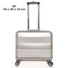 Valise Business en aluminium 18' (44 x 36 x 22 cm)