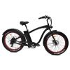 Vélo électrique Beachcruiser homme 26' - 500W 48V 45 KM - 7 vitesses - EBBSKHMM