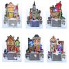 Maisons lumineuses pour village Noël. Ref MIN090 (lot 120 pcs)