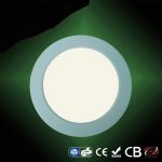 Panneau led lumineux rond blanc 13.5 cm (Lot 10 pcs)