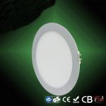 Panneau led lumineux rond blanc 24 cm (Lot 10 pcs)