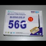 Adaptateur WiFi USB 1000 mW 6 dbi 54 Mbps (Lot de 5 pièces)