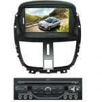 Auto radio vidéo 7' - GPS DVD Bluetooth pour Peugeot 207