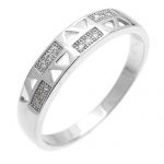 bague homme argent 925 zirco12