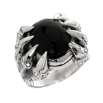 bague homme argent agate 8100001