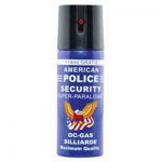 Bombe lacrymogène Police paralysante - 60 ml (Lot de 100 pcs)