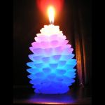 Bougie en cire avec led - Ananas (lot de 480 pièces)