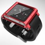 Bracelet pour Ipod Nano 6 - Silicone et aluminium