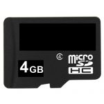 Carte mémoire Micro SD 4 Go (Lot 50 pièces)