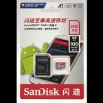 carte memoire micro sd sandisj 200go