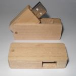 Clé USB en bois - Ref USBWD918 (Lot 100 pièces)