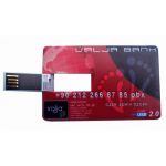 Clé USB format carte de crédit - Ref USBCRT600D (Lot 100 pièces)