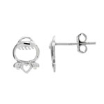 Dormeuse en argent pour femme Ref 8700035 (Lot 50 pcs)