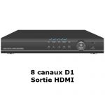 Enregistreur numérique DVR 8 canaux D1