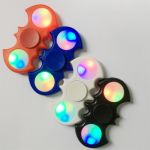 Hand spinner lumineux 70 x 70 x 10 mm - Ref SPINNERYC1 (Lot 100 pcs)
