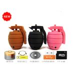 Mini haut-parleurs en forme de grenade - Ref HPGREN (Lot 10 pcs)