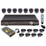 Kit vidéo surveillance DVR + 8 caméras antivandalisme KITVID82