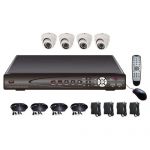 Kit vidéo surveillance DVR + 4 caméras - Modèle KITVIDSUR1