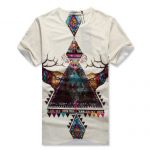 T-Shirt imprimé grand motif - Modèle TSHIRT006 (Lot 50 pcs)