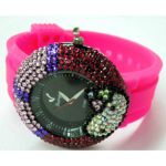 Montre Quartz strass style diamants - WS1134 (Lot de 10 pcs)