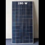 Panneau solaire polycristallin 280W 72 cellules (Lot de 10 pcs)