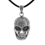 pendentif homme argent zirconium 8300002