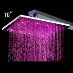 Pommeau de douche lumineux 10' 12 leds - POMDCH0021 (Lot 12 pcs)