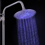 Pommeau de douche lumineux à leds en ABS - LD8030A5 (Lot de 50 p