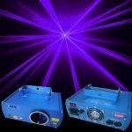 Projecteur laser violet 150 mW DMX