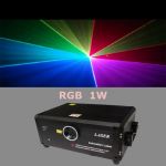 Projecteur laser RGB 1.2W - ILDA et DMX